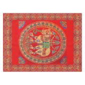 Nappe Empreinte d'éléphants d'Inde orientale (Devant (Horizontal))