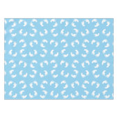 Nappe Empreintes bébé, Pied bébé, Marches, Bleu, Garçon (Devant (Horizontal))
