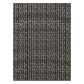 Nappe empreintes de pattes colorés (Devant)