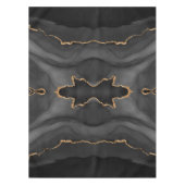 Nappe en Agate Pailletée Or Noir (Devant)
