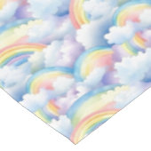 Nappe en aquarelle arc-en-ciel (Angle)
