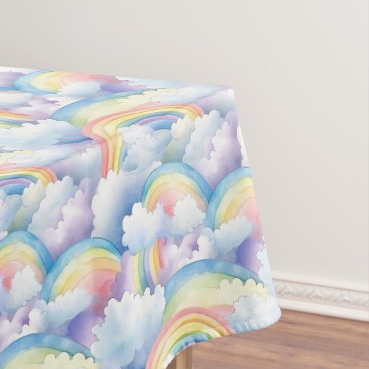 Nappe en aquarelle arc-en-ciel (In Situ)