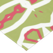 Nappe en coton, 52"x70" motif multicolore (Angle)