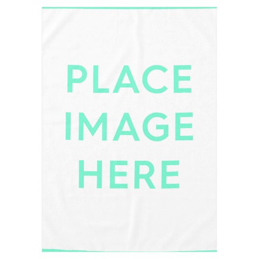 Nappe en coton, 60 po x 84 po (Devant)