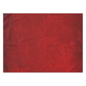 Nappe en coton damassé rouge (Devant (Horizontal))