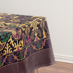 Nappe en coton d'art populaire arménien, 52"x70"