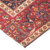 Nappe en coton de tapis roumain (Angle)