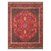 Nappe en coton de tapis roumain (Devant)