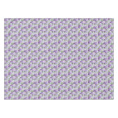 Nappe en coton fleuri Lilas (Devant (Horizontal))