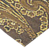 Nappe en coton marron doré élégant (Angle)