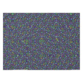 Nappe en coton violette à pensées 52x70 (Devant (Horizontal))