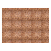 Nappe en cuir usinée occidentale d'impression (Devant (Horizontal))