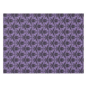 Nappe en Damas lavande et noir (Devant (Horizontal))
