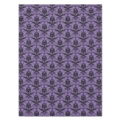 Nappe en Damas lavande et noir (Devant)