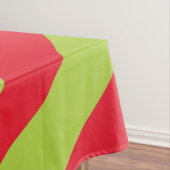 Nappe en diagonale rouge et verte (In Situ)