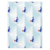 nappe en tissu de table de narval kawaii (Devant)