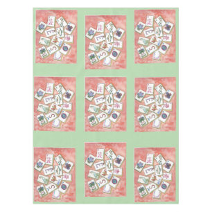 nappe en tuiles mahjong