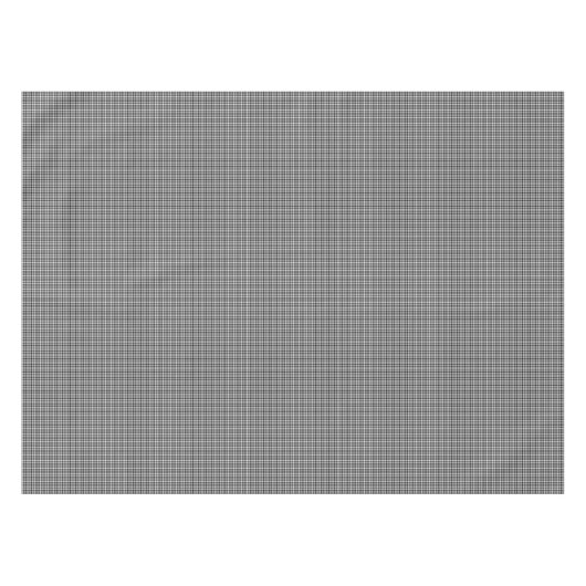 Nappe En vichy-blanc-noir-52x70 COTON TABLECLOTH (Devant (Horizontal))