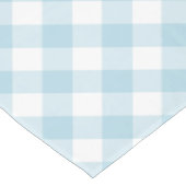 Nappe En vichy Bleu Clair Et Blanc Plaid Motif (Angle)