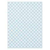 Nappe En vichy Bleu Clair Et Blanc Plaid Motif (Devant)