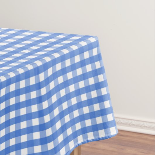 Nappe En vichy bleu et blanc (In Situ)