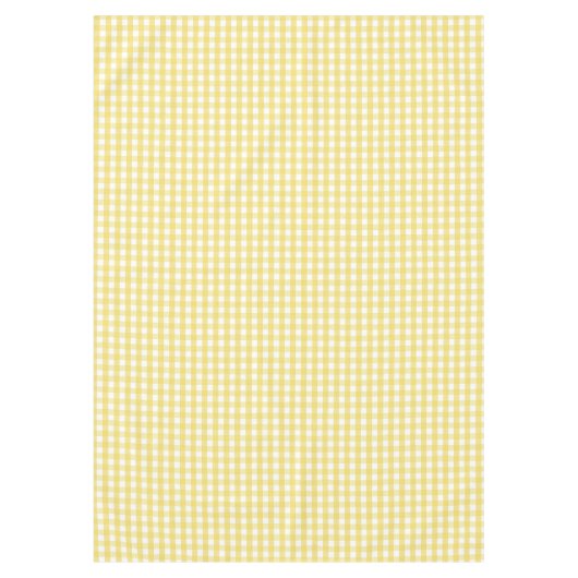 Nappe En vichy jaune citron (Devant)