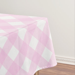 Nappe En vichy rose