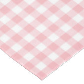 Nappe En vichy rose et blanc (Angle)