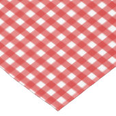 Nappe En vichy rouge et blanc (Angle)