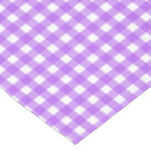 Nappe En vichy violet brillant (Angle)