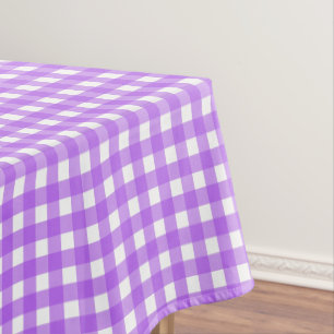 Nappe En vichy violet brillant