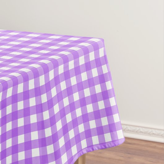 Nappe En vichy violet brillant (In Situ)