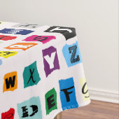 Nappe Enfants Alphabet ABCs Plaisirs multicolores (In Situ)