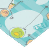 Nappe Enfants mignons jouant sur le motif de plage (Angle)
