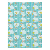 Nappe Enfants mignons jouant sur le motif de plage (Devant)