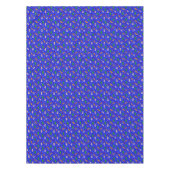 Nappe Enfants Snowmen Reindeer Noël Arbres Bleu Rouge Ro (Devant)