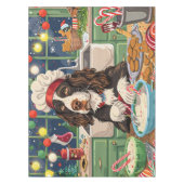 Nappe English Springer Spaniel Fête de fin d'année en cu (Devant)