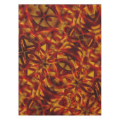 Nappe Entrelacement de cravates orange brûlés, effet scu (Devant)