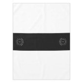 Nappe Entreprise Classy Logo Stripe Black Runner Event S (Devant)