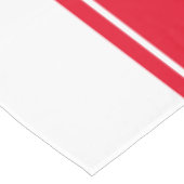 Nappe Entreprise Rouge et Blanc Nom Site Web Texte (Angle)