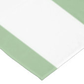 Nappe Épais rayures vertes et blanches (Angle)