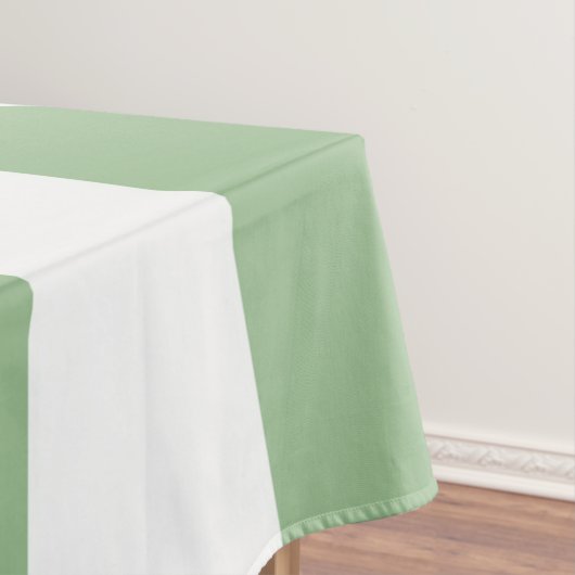 Nappe Épais rayures vertes et blanches (In Situ)