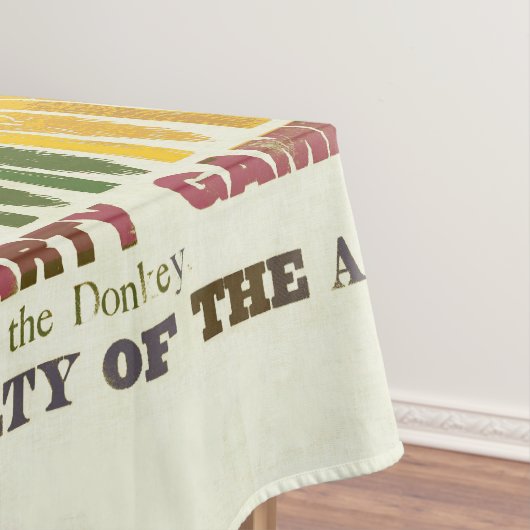 Nappe Éplucher la queue sur l'âne (In Situ)