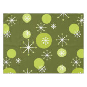 Nappe Époque atomique Starburts Olive Green (Devant (Horizontal))