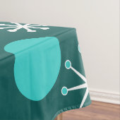 Nappe Époque atomique Turquoise (In Situ)