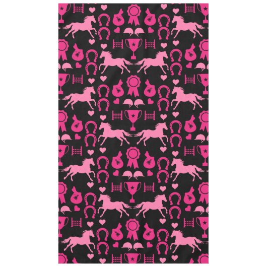 Nappe Équitation Rose (Devant)