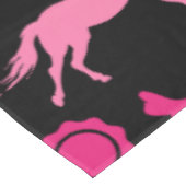 Nappe Équitation Rose (Angle)
