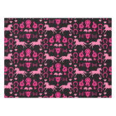 Nappe Équitation Rose (Devant (Horizontal))