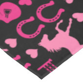 Nappe Équitation Rose (Angle)