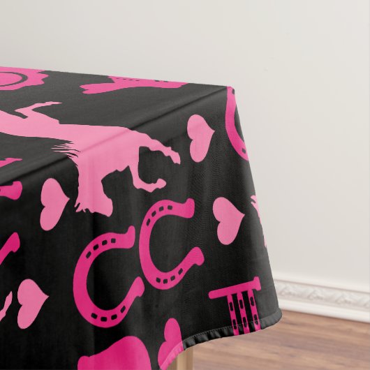Nappe Équitation Rose (In Situ)